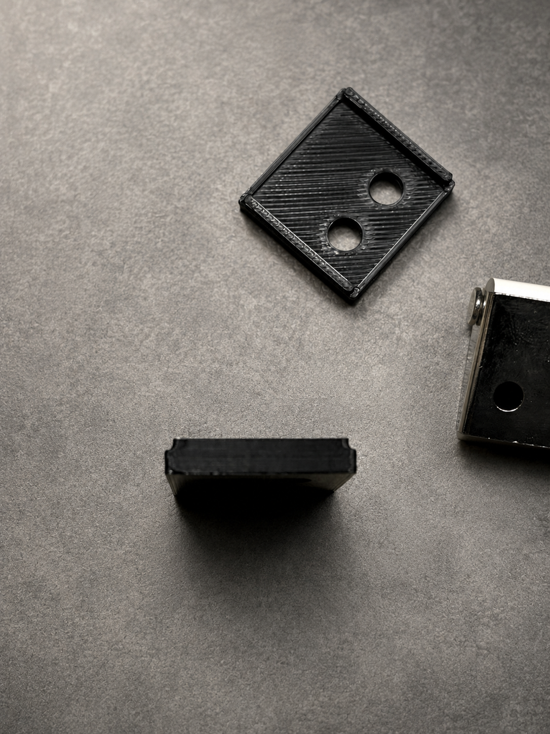 Pocket door bracket printed part