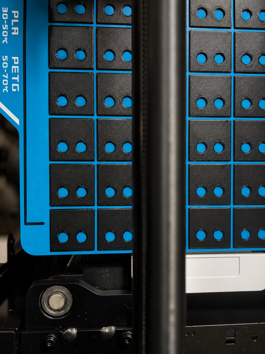 Production spacer parts on print bed
